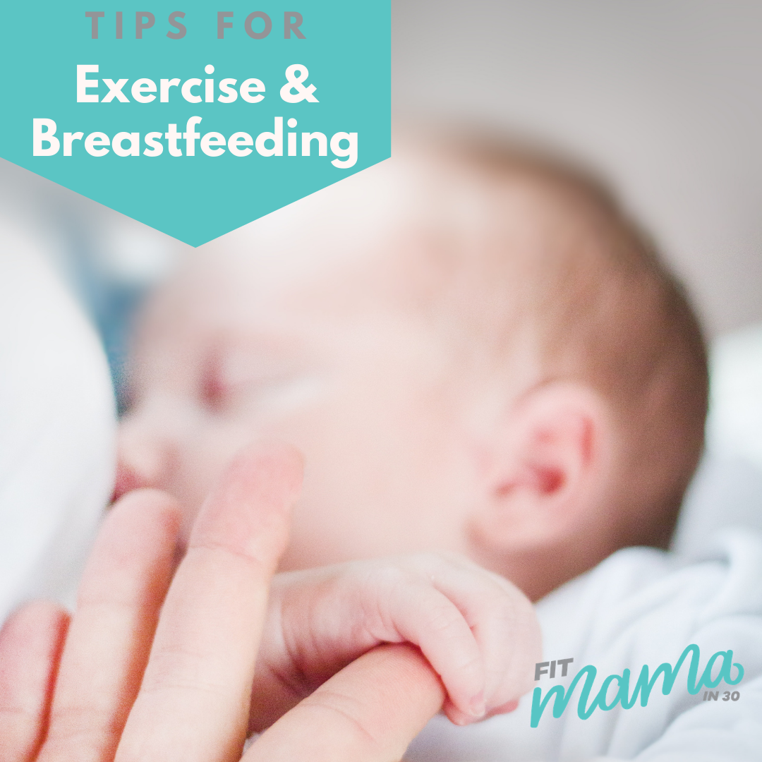 Read more about the article Tips for Exercising and Breastfeeding